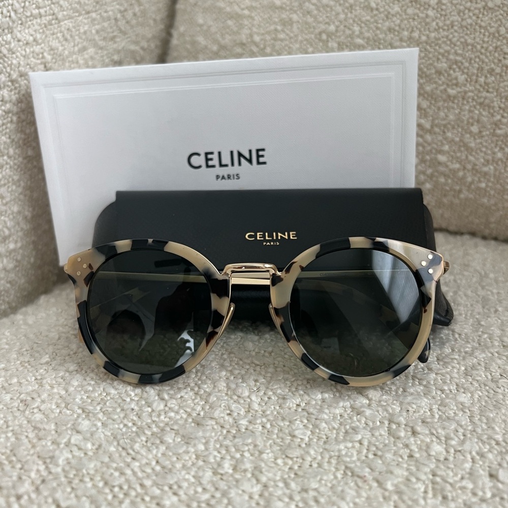 Celine Tortoise Shell Sunglasses